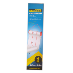 ATRAPAMOSCAS 25 cm X 7,5 m