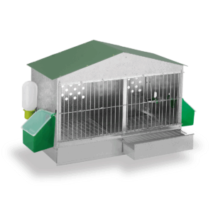 JAULA PERDICES A DOS AGUAS MOD. BAZA