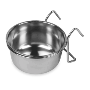 COMEDERO INOX CON GANCHO